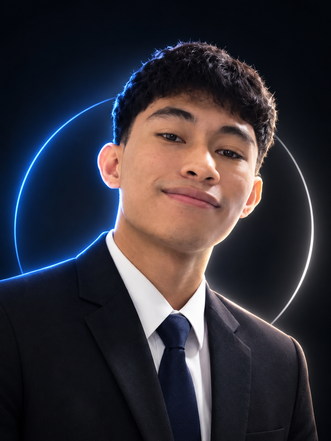 John Phoenix Baclayon - SEO Link Building Specialist in dark suit